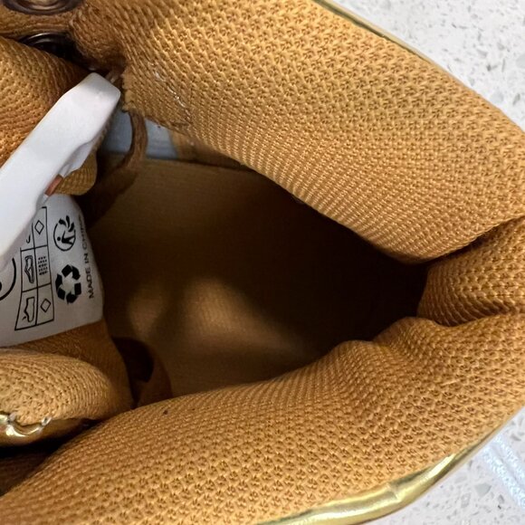 GOLD Rechargeable Solid or Flashing Light Up Shoes - Many options and Colors - Picture 12 of 16